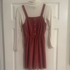 Forever 21 Kids Matching Set in White and Rust